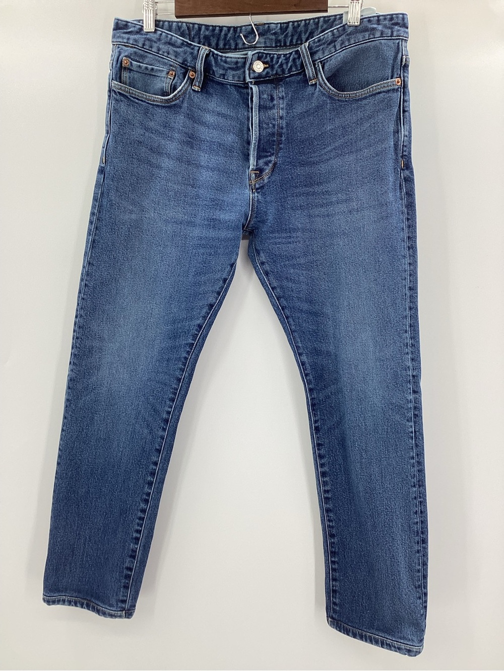 Buck Mason Maverick Slim Straight Blue Jeans